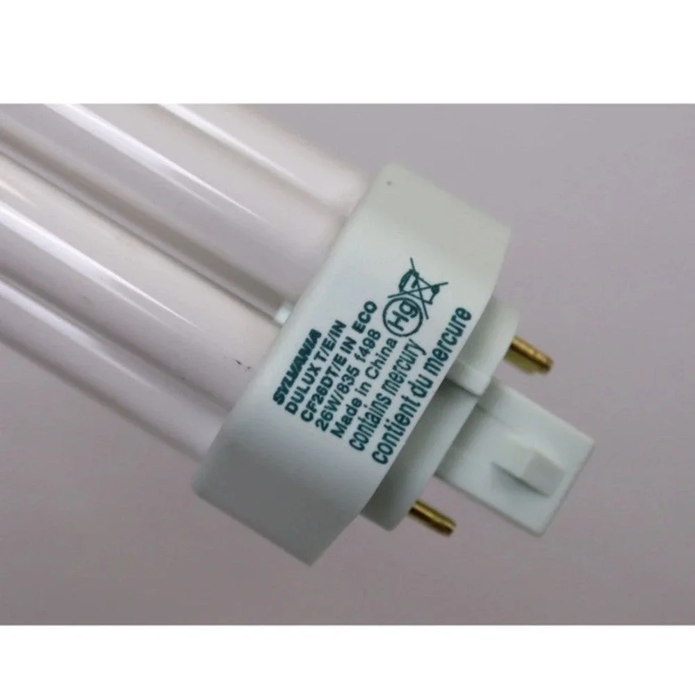 Sylvania Bulb CFL 26W T4 GX24q-3 4-Pin Base Tri S6747 (single)